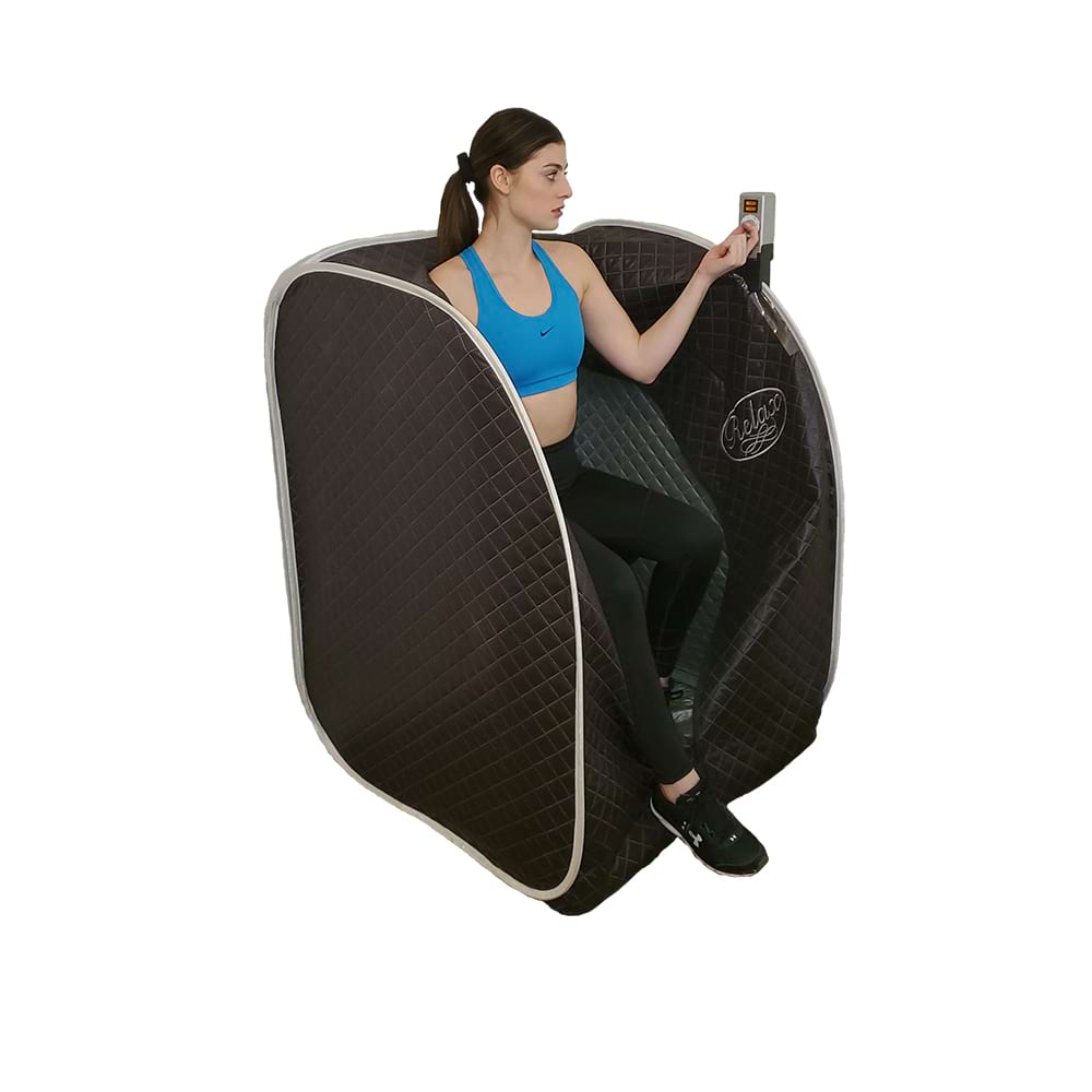 Relax Sauna in use β far infrared